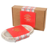 "Noble Fir" 3 Wick Dough Bowl Candle