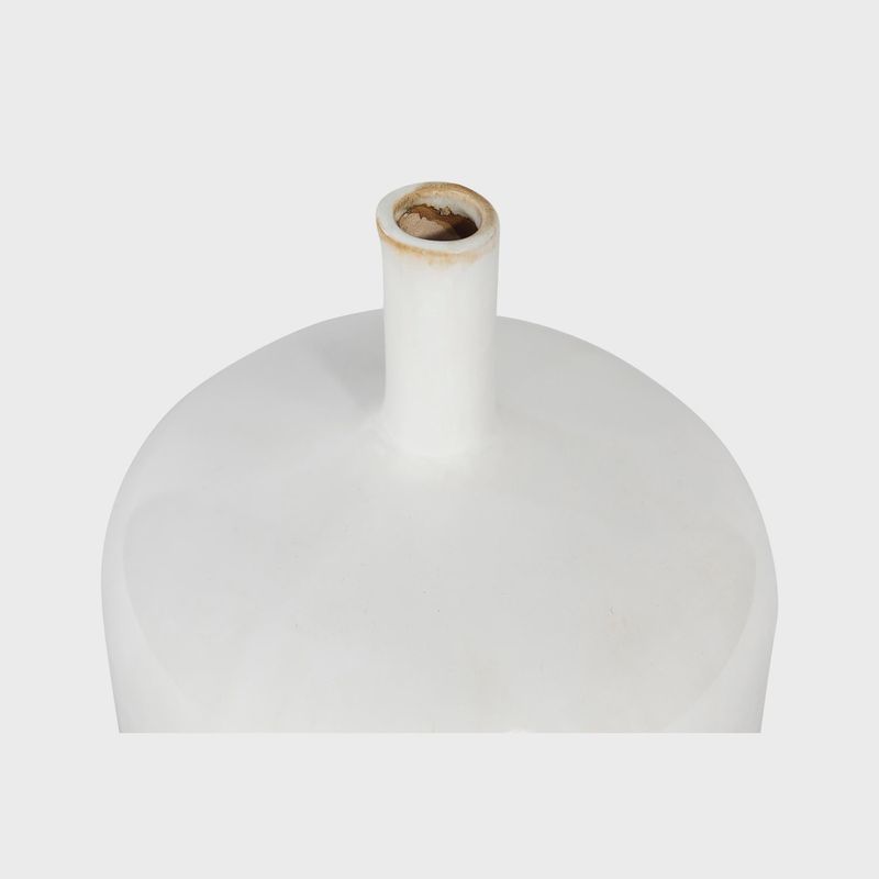 Stoneware Vase with Glaze, Medium