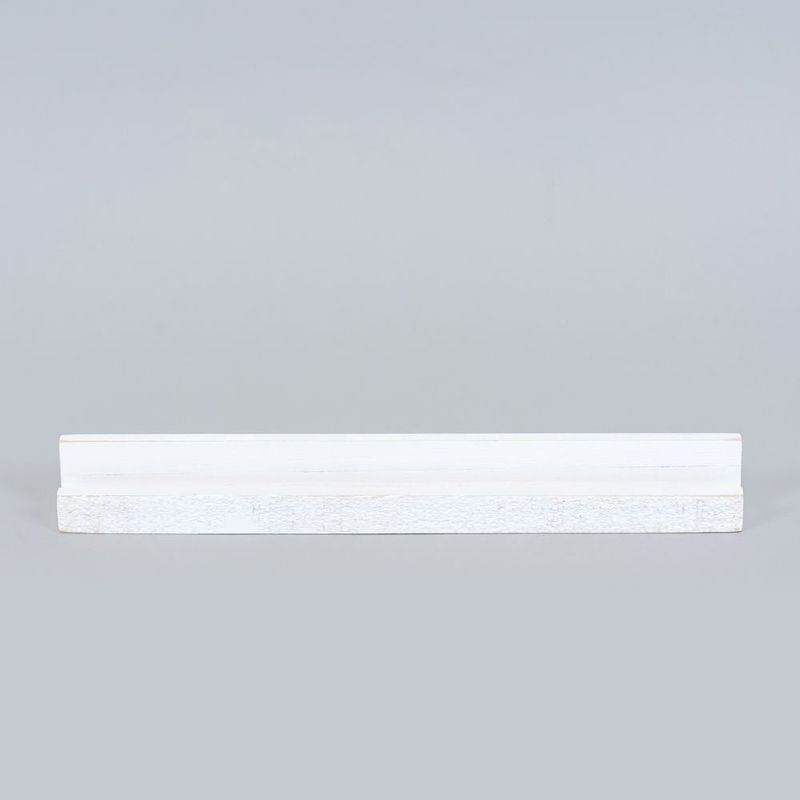 12x1x1 wood tile stand (LEDGIE) white
