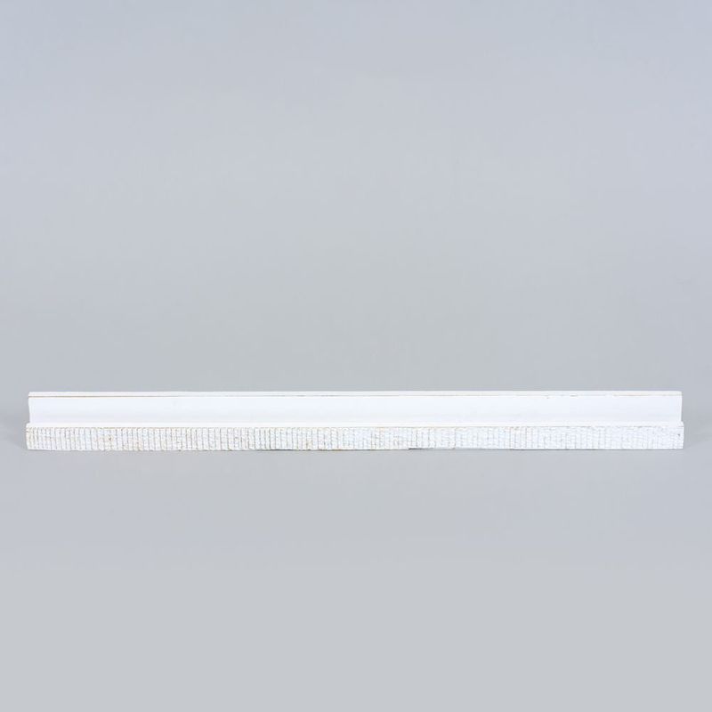 20x1x1 wood tile stand (LEDGIE) white