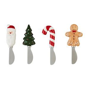 Christmas Ceramic Spreaders