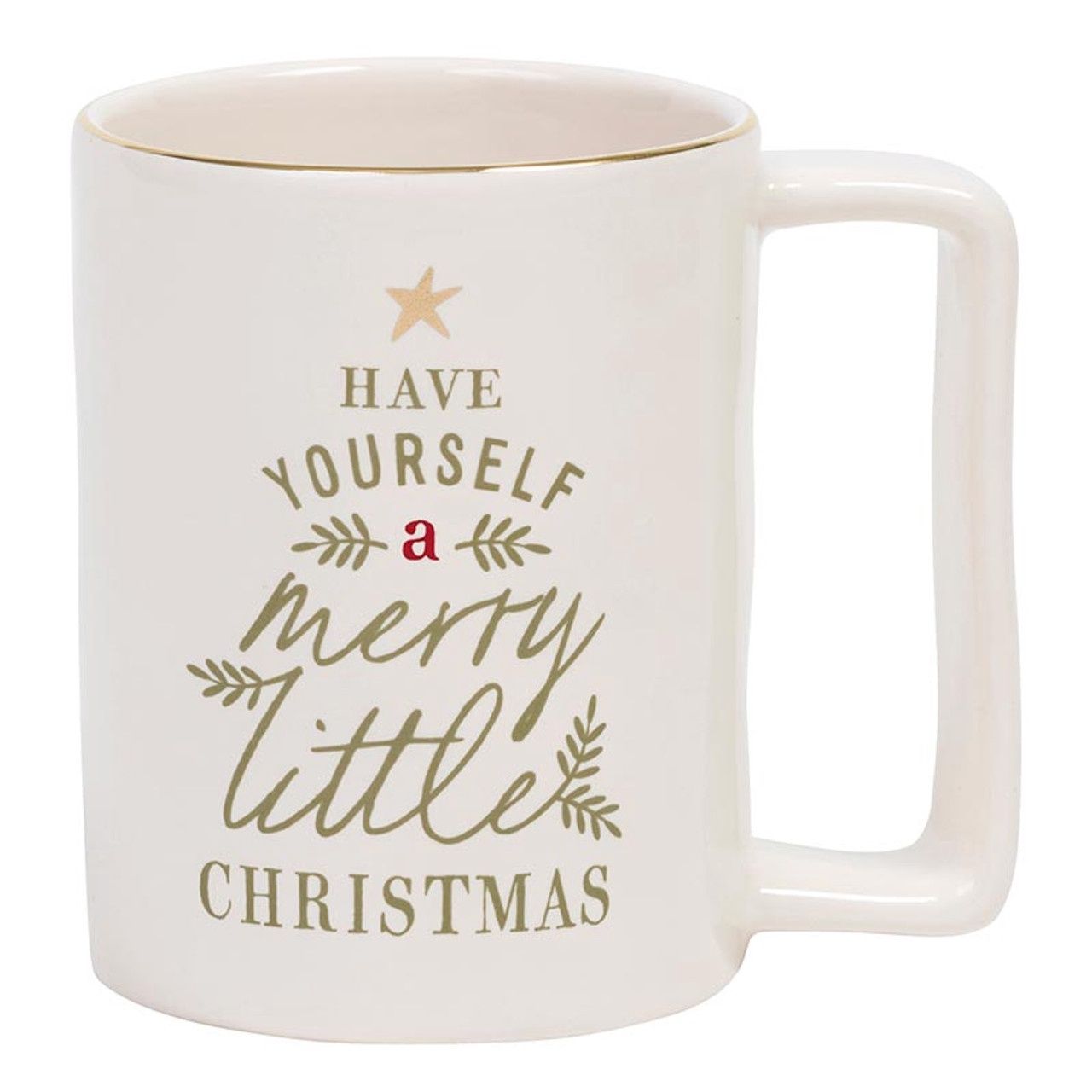 Holiday Organic Mug - Merry Little Christmas