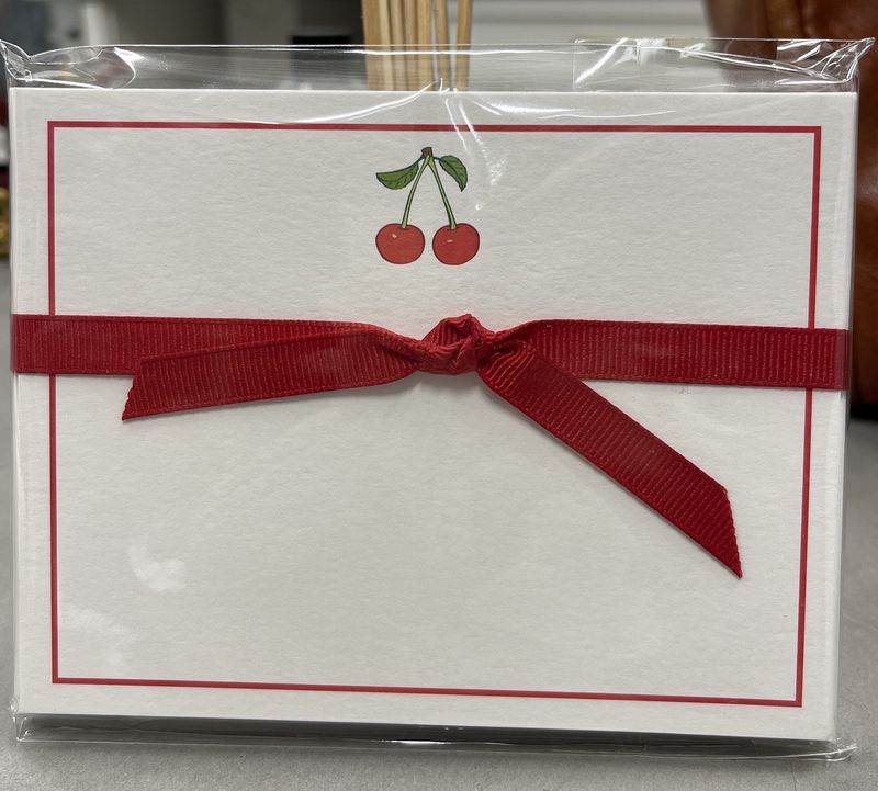 Cherry Stationery Set