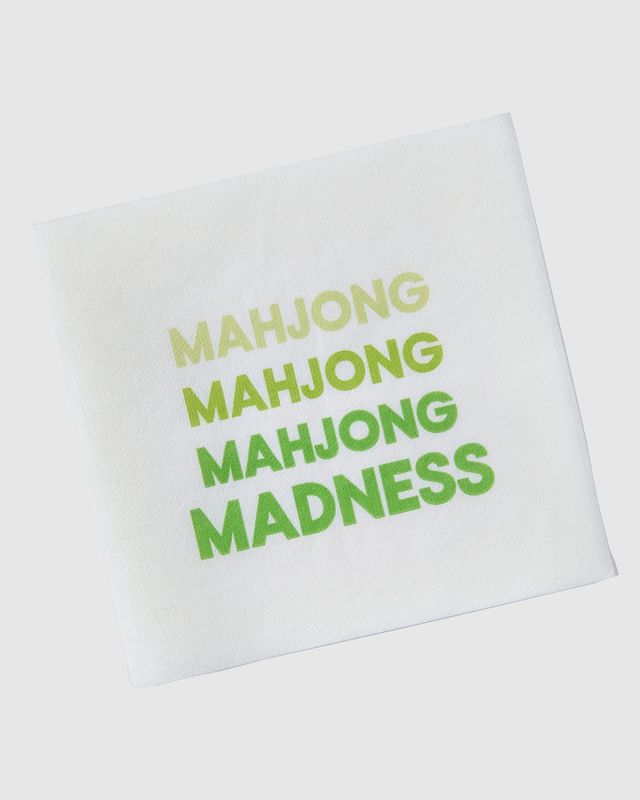 Mahjong Madness Napkins