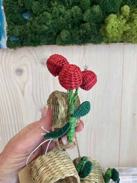 Cherry Napkin Rings; Set of Four