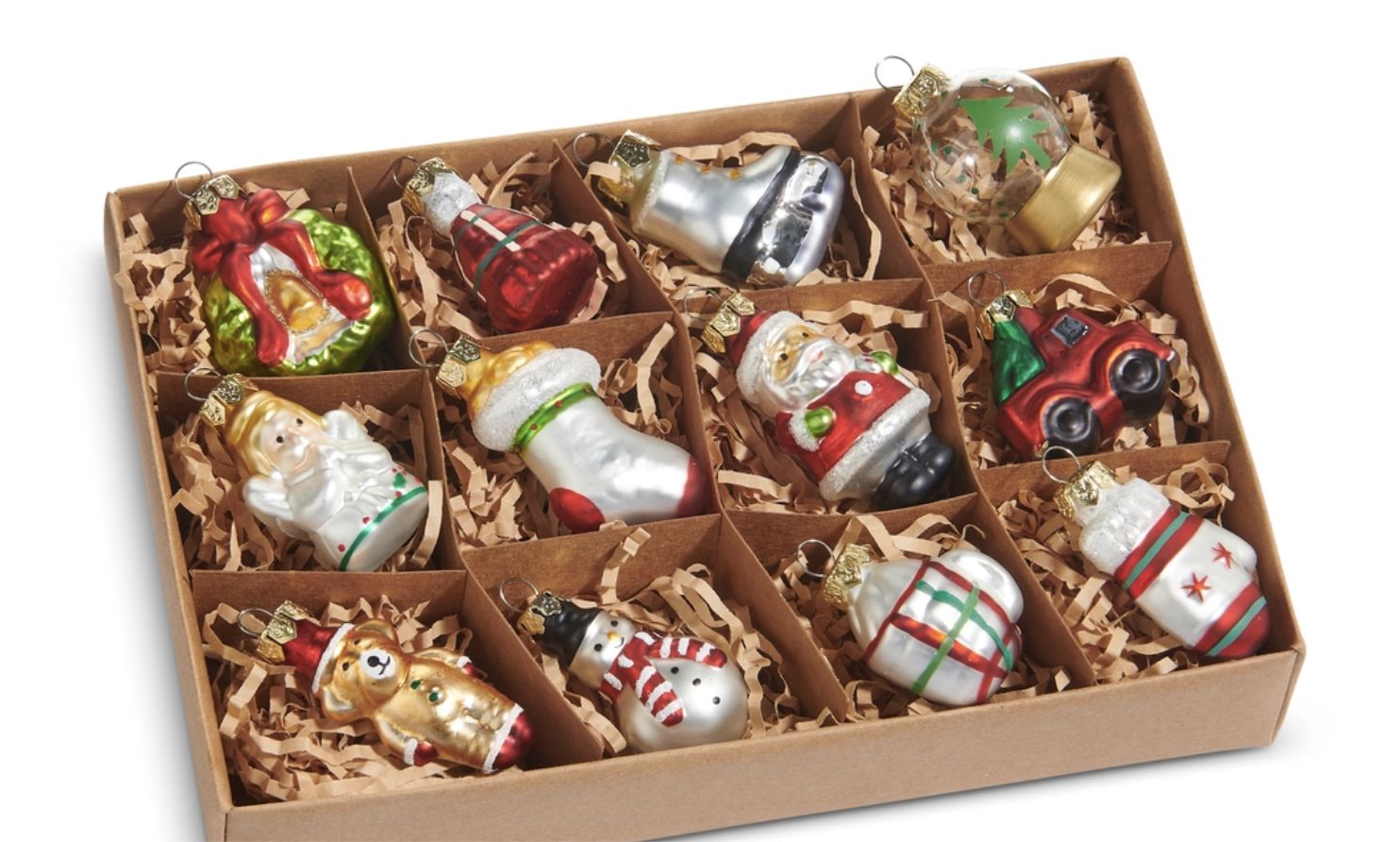 2.25" Box of Vintage Icon Ornaments