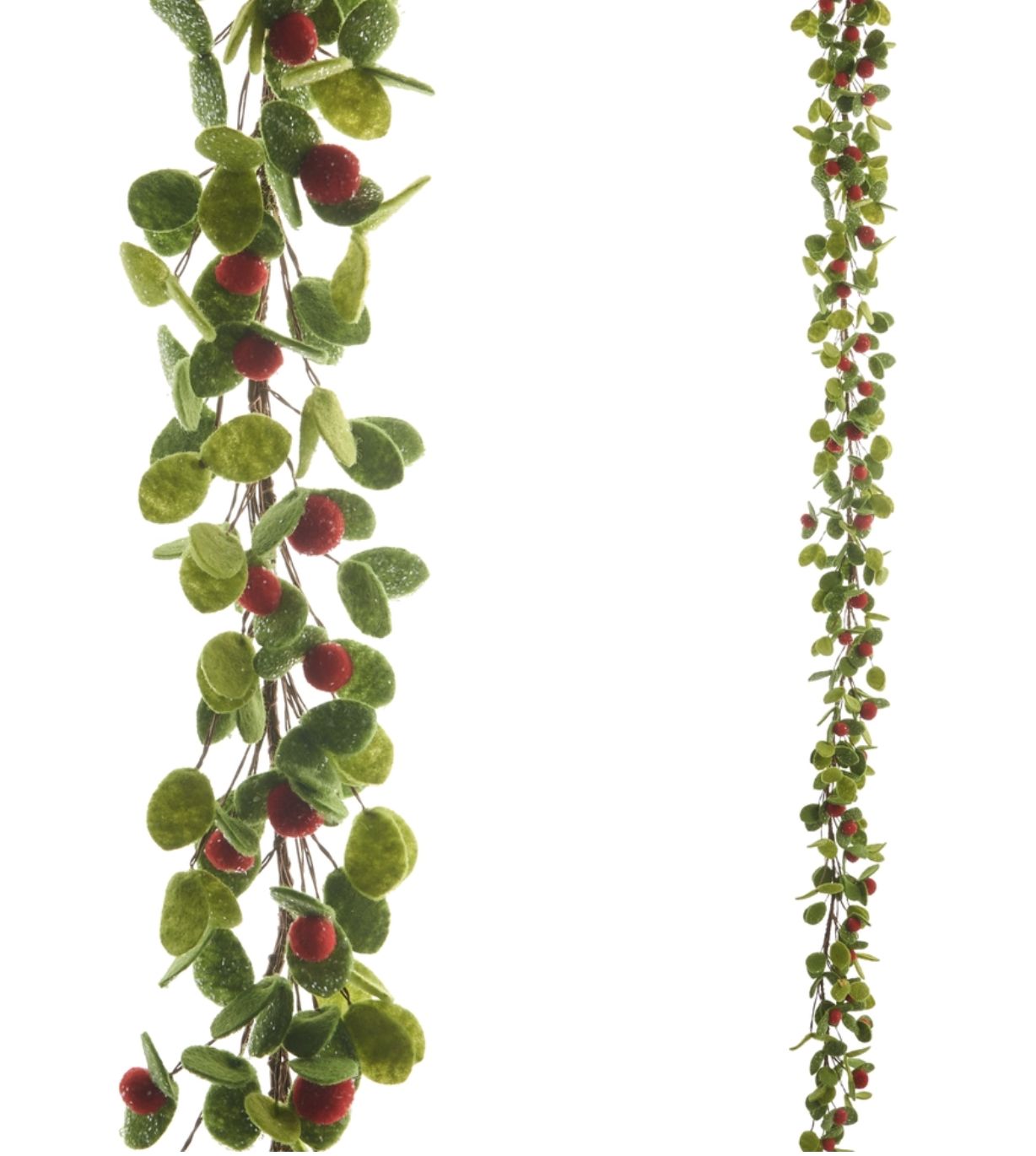 Leaf and Red Berry Garland