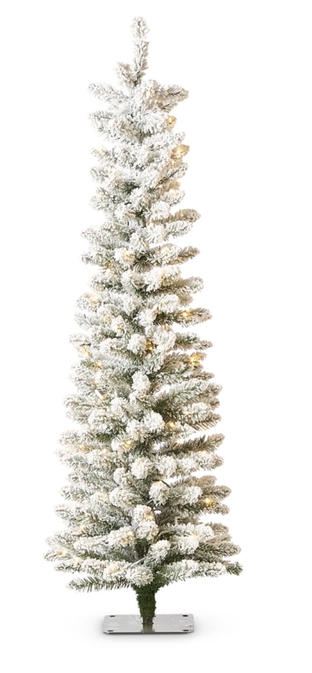 4.5' Snowy Alpine Lighted Tree
