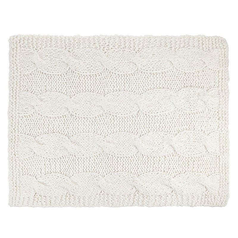 Face to Face Colossal Knit Throw - Cable Knit Face to Face Colossal Knit Throw - Cable Knit