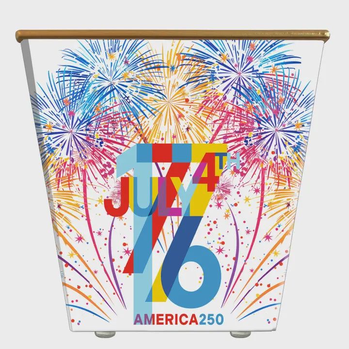 Mini America250 Fireworks Cachepot Candle
