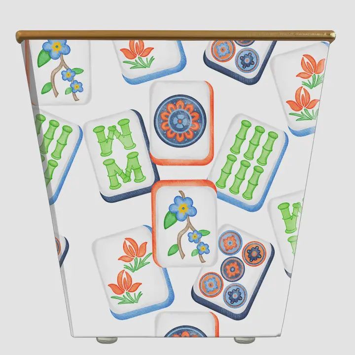 Mini Mahjong Vivid Cachepot Candle Bue Spa