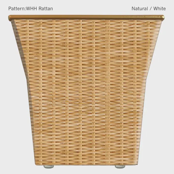 Whh Rattan Cachepot Candle Citronella