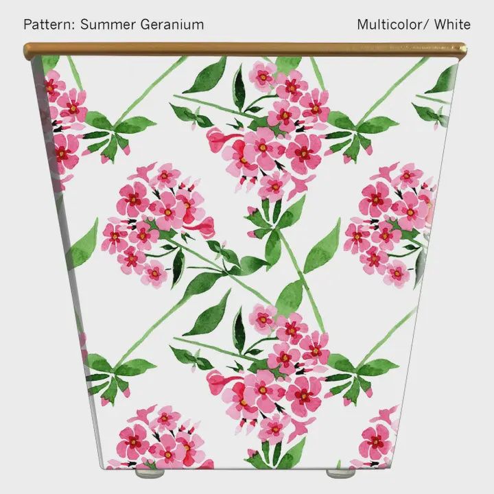 Whh Summer Geranium Cachepot Candle Red Currant