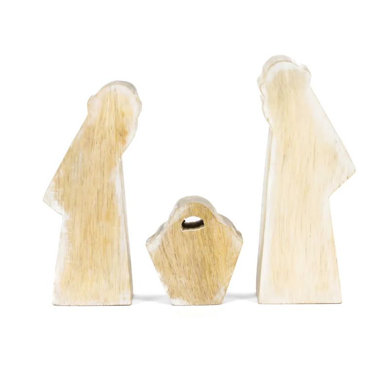 Nativity Scene; Set of Three; Mango