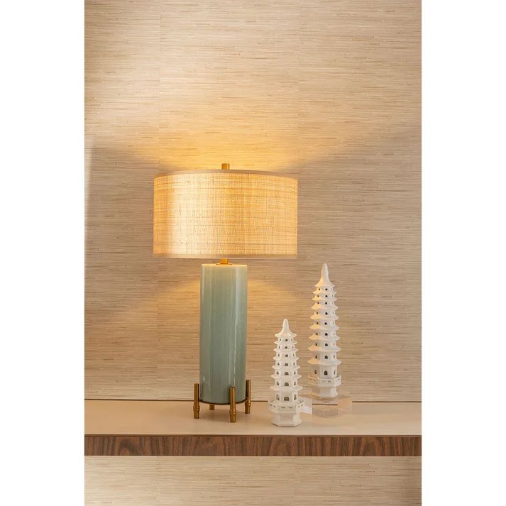 Boca Celdon Lamp; 32" H