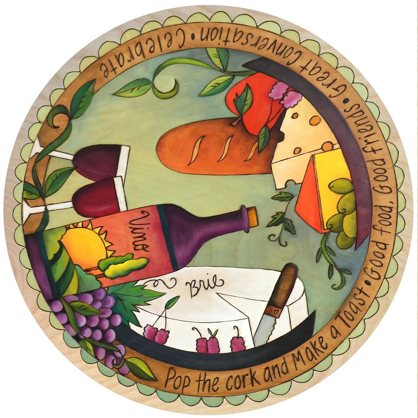 "Girls Night In" Lazy Susan