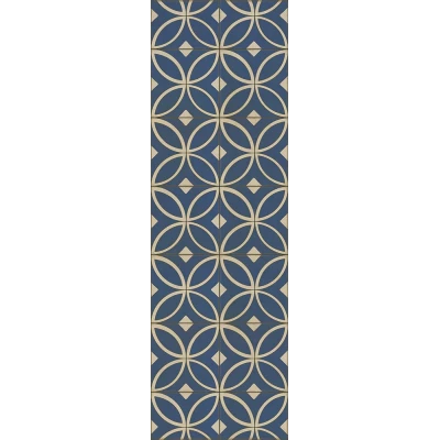 "Dress Blues" Vinyl Runner; 36" x 115"