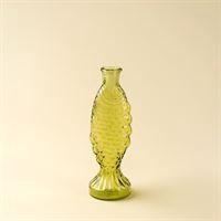"Fresh Catch" Vase; Green; Small