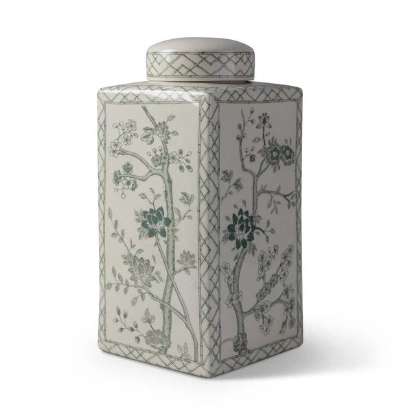 Jardin Green Jar; Large