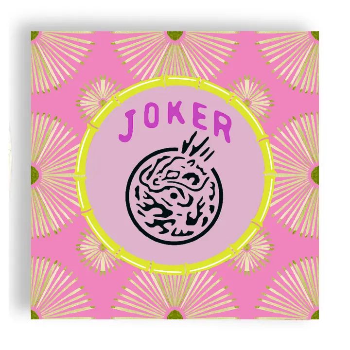 Mah Jong 24ct Napkin (3 Ply); Luncheon Size; 6.5" x 6.5"