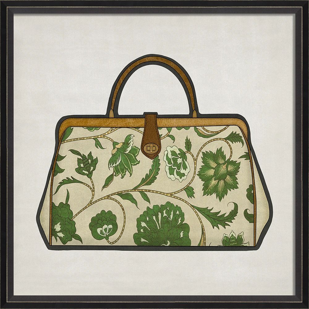 "Handbag III"; Print 25.62" x 25.62"