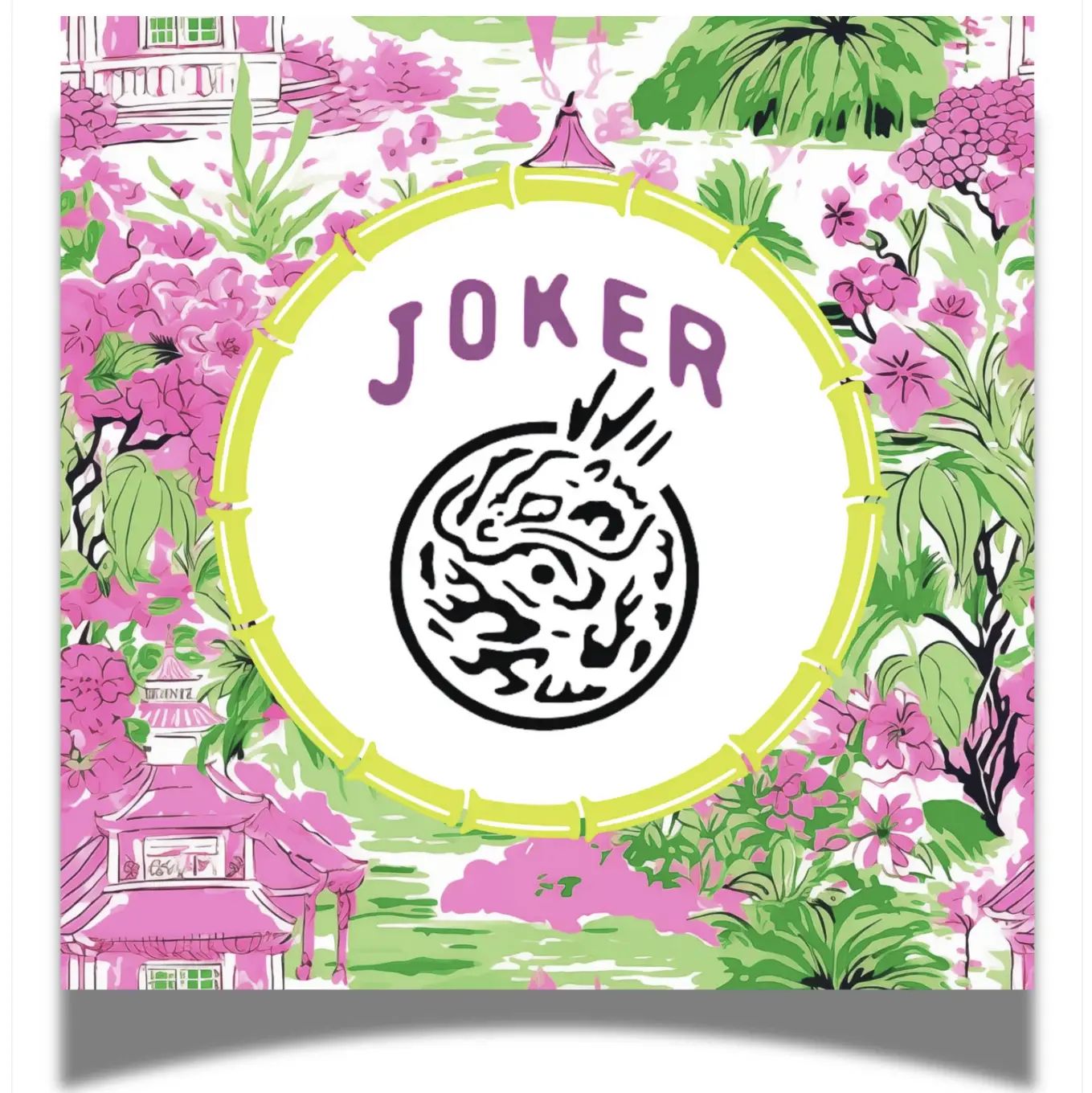 Mah Jong Cocktail Napkins; Joker; 24ct Mah Jong Cocktail Napkins; Joker; 24ct