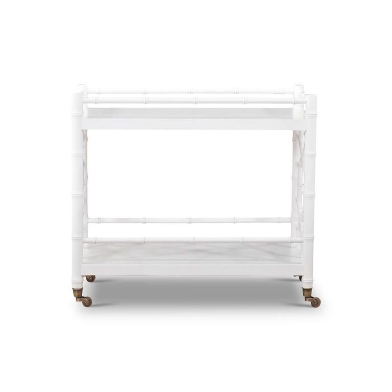 Bay Bar and Drinks Trolley; True White;