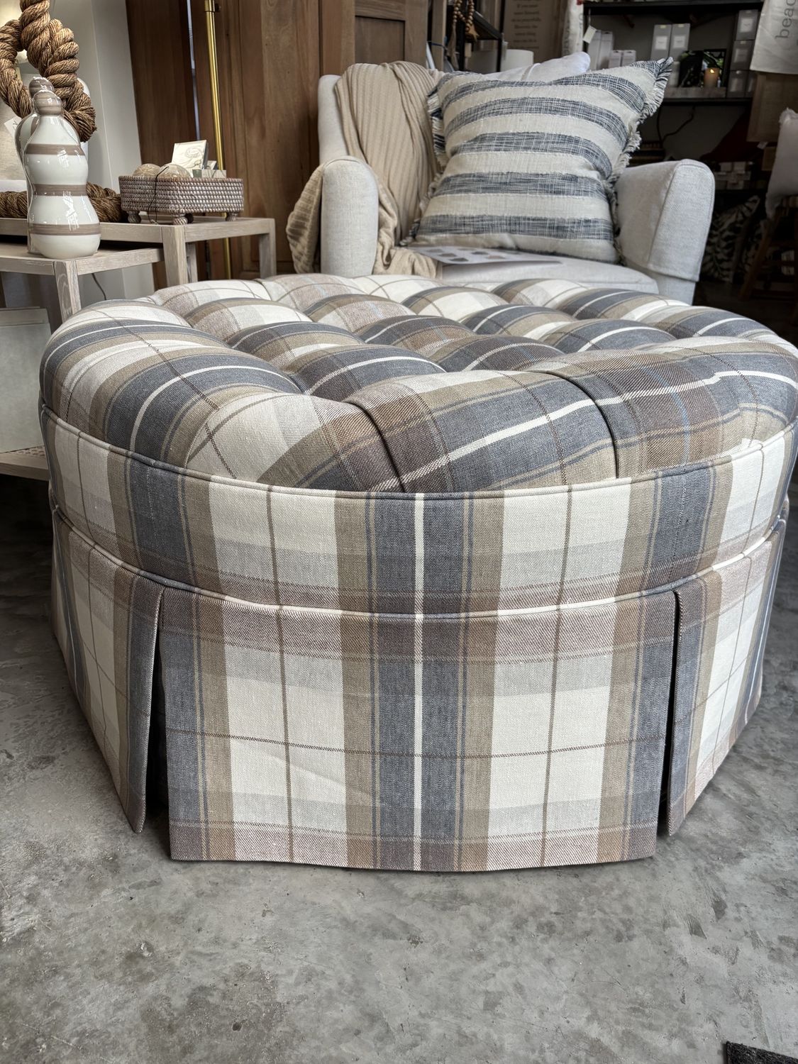 "That Fabulous 42" Ottoman; Custom Designed; 37" or 42"