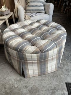 "That Fabulous 42" Ottoman; Custom Designed; 37" or 42"
