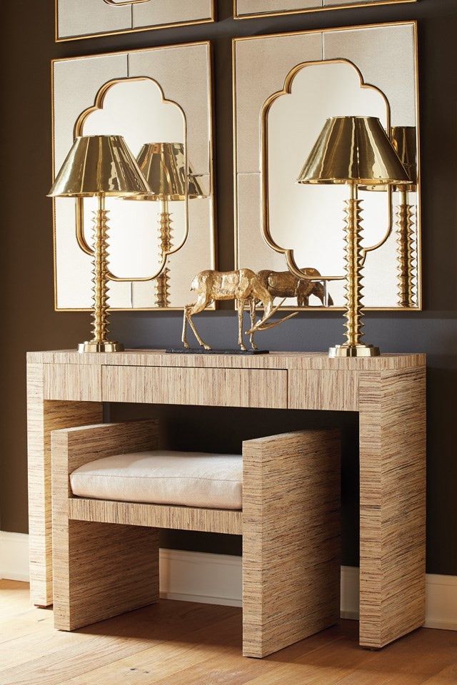 Rattan Console w/Drawer