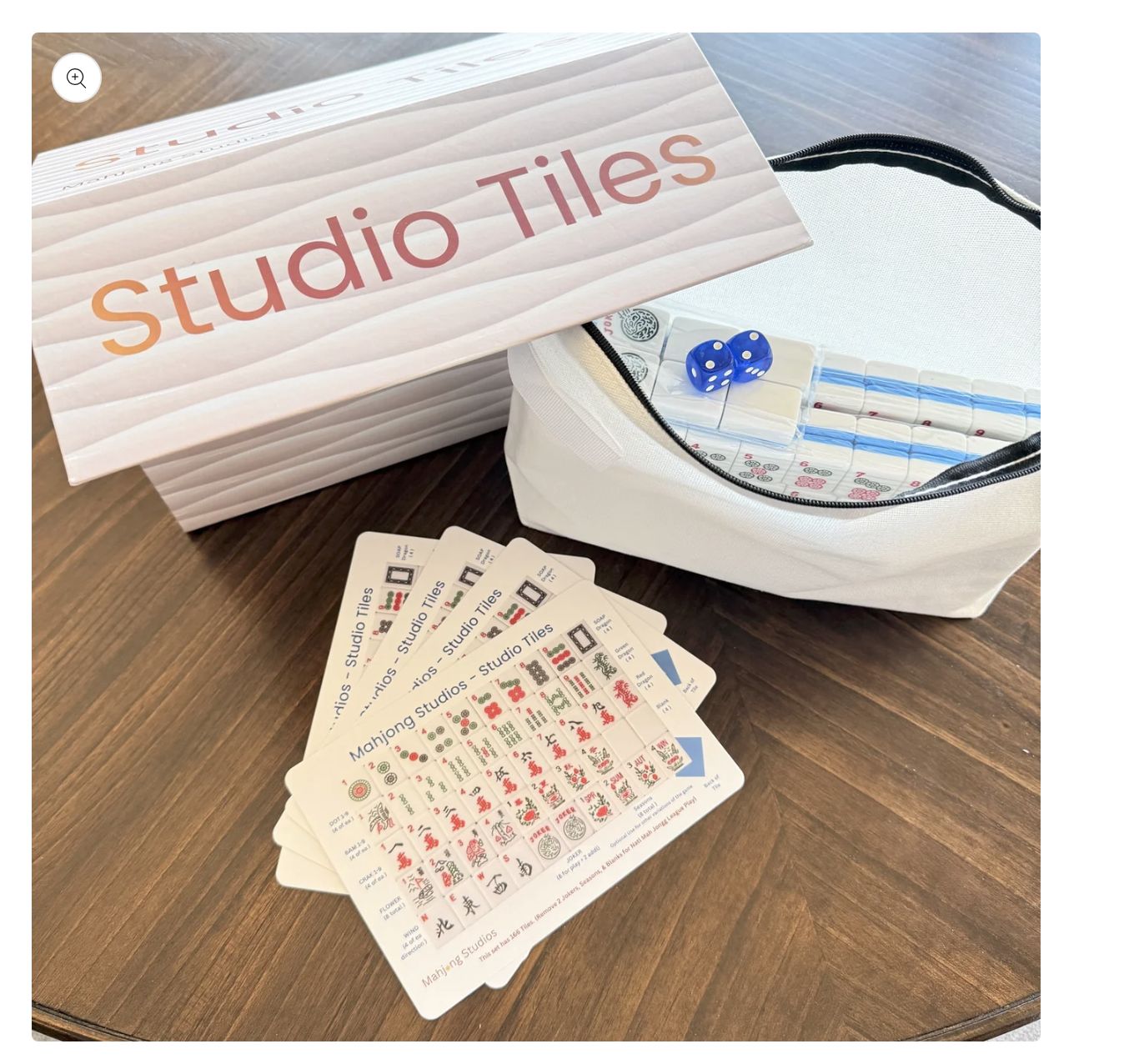 MahJong Tile Bundle; Mat, Rack, Tiles, Bag Bundle in Midnight