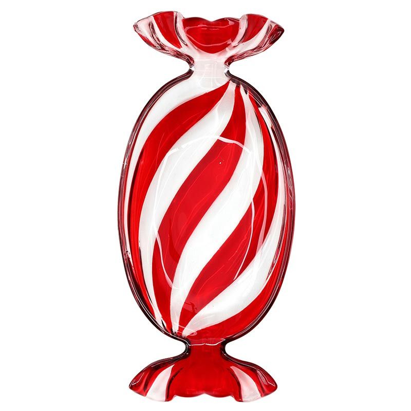 Peppermint Twist Candy Tray - Medium
