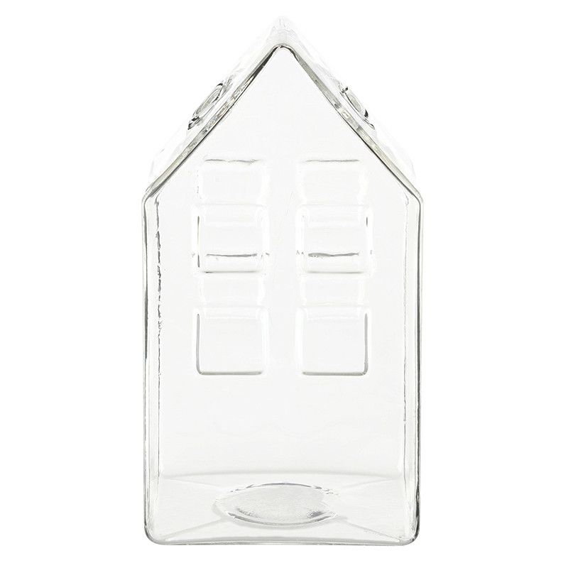 Glass House Bud Vase - Medium 4.25"