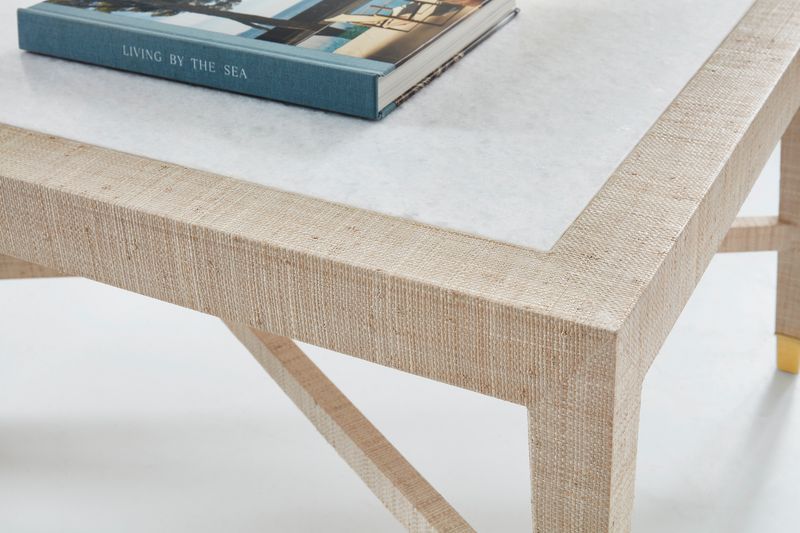 Palmetto Rectangle Cocktail Table; 47" x 29" x 19"h