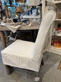 Artful Interiors Slipcovered Parsons Chair