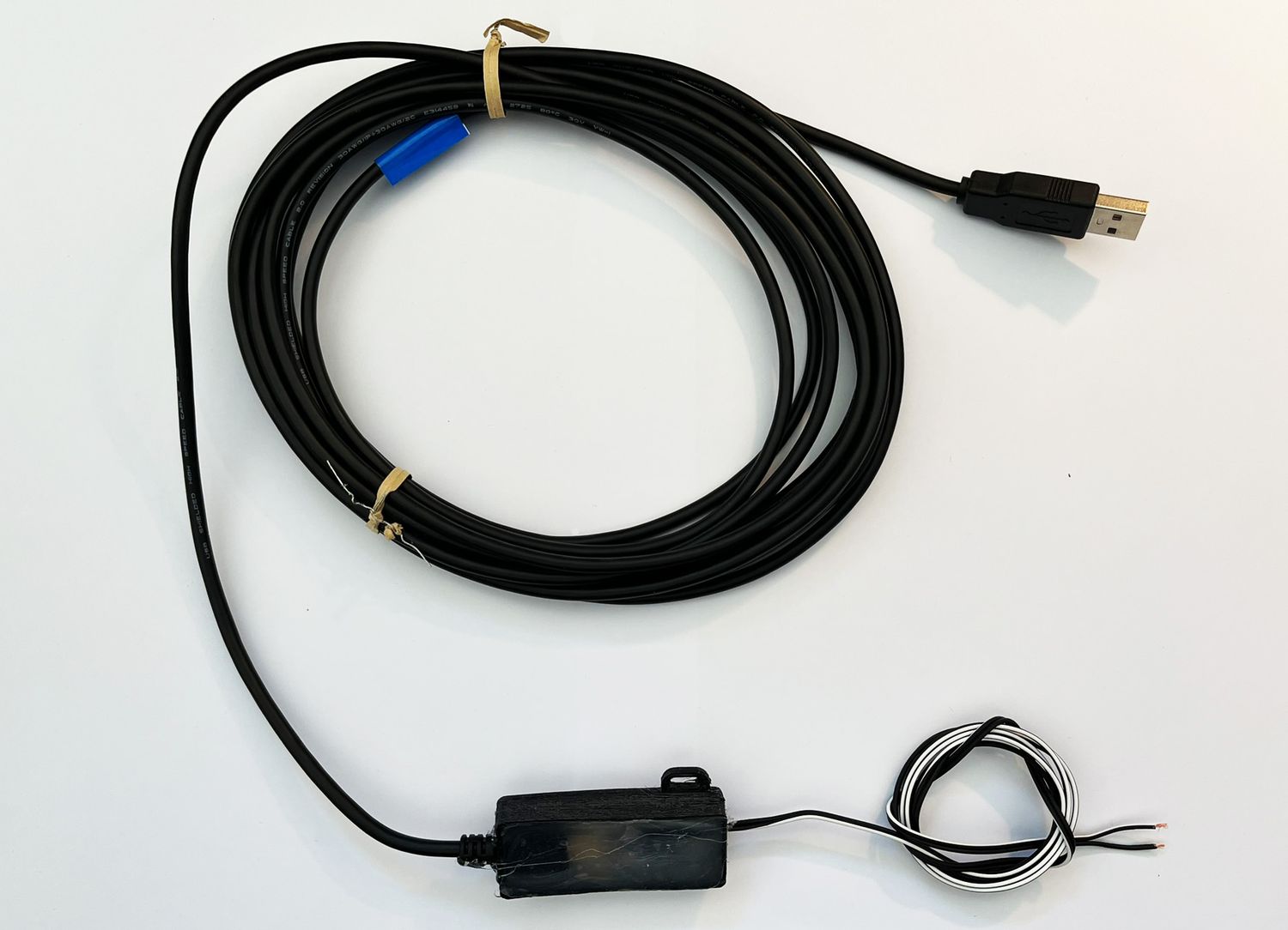 USB Pushbox for one button, freely configurable, without housing