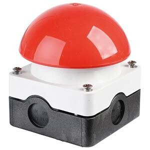 USB Pushbutton, rot, grün oder schwarz, frei konfigurierbare Zeichen und Befehle