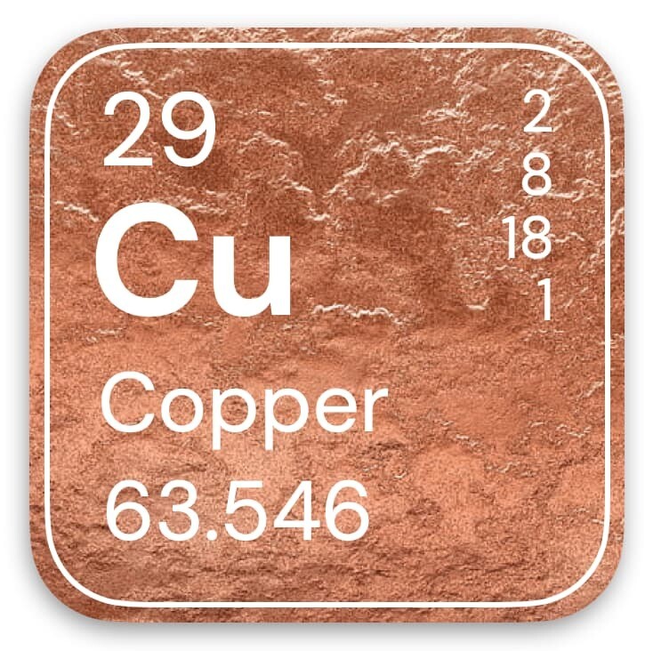 10% Copper on graphene oxide