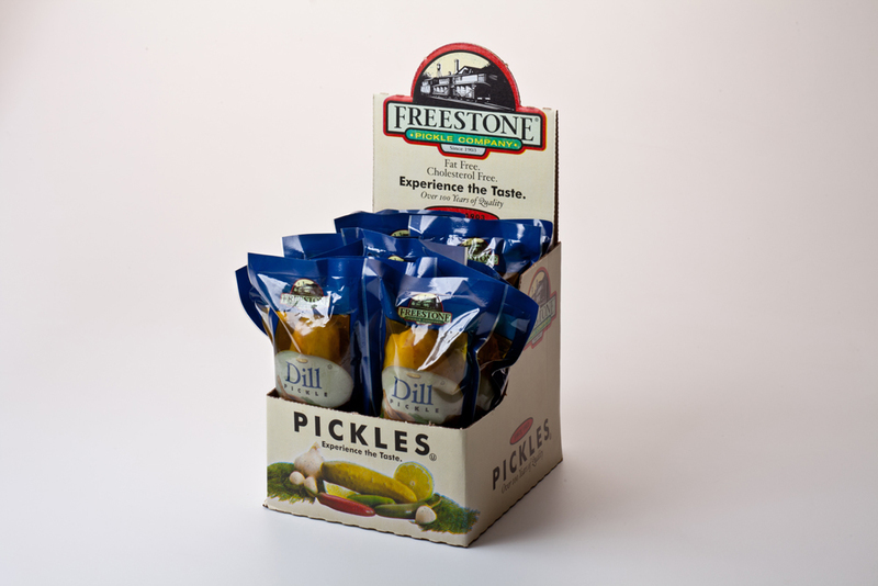 Freestone Pickle 12 Count Box, Jumbo Dill Individually Wrapped Pickles