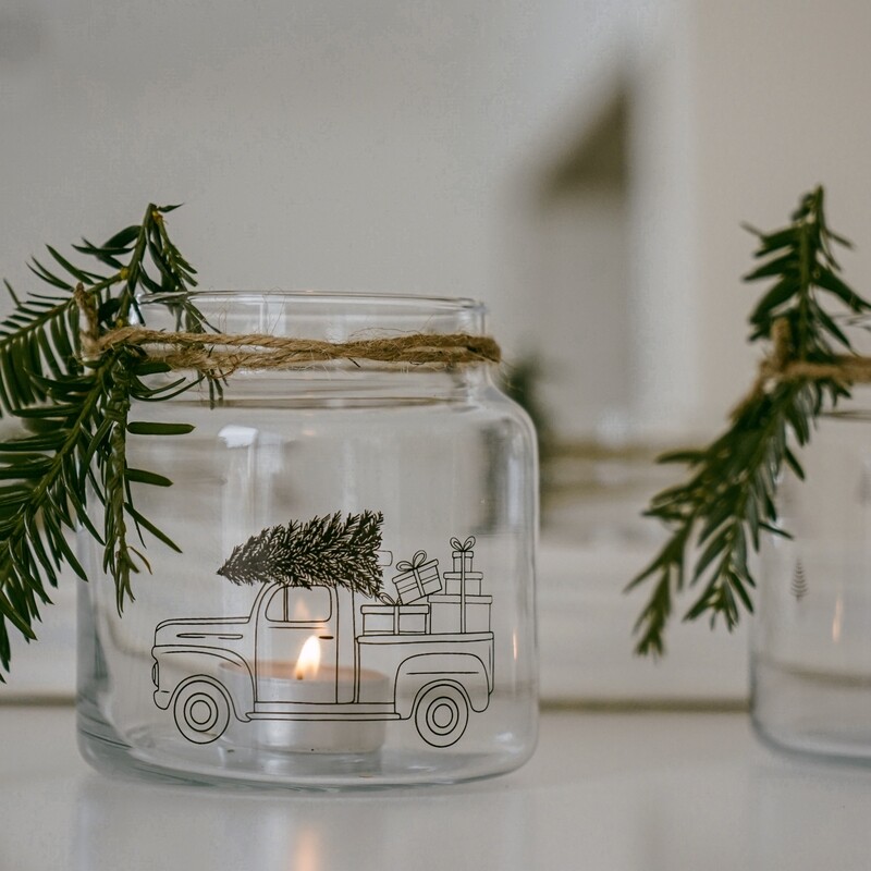 Vase Weihnachten