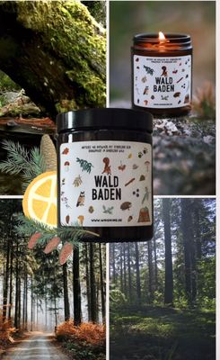 Kerze Waldbaden