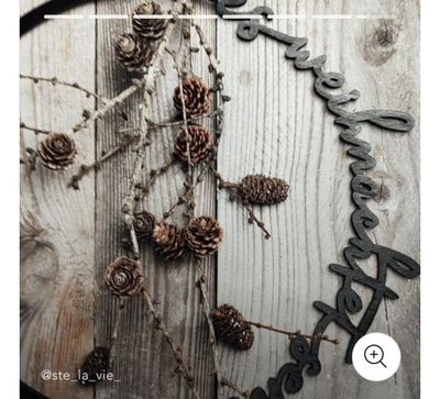 Holzkranz Weihnachten