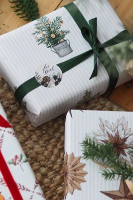 Geschenkpapier Tannenbaum 