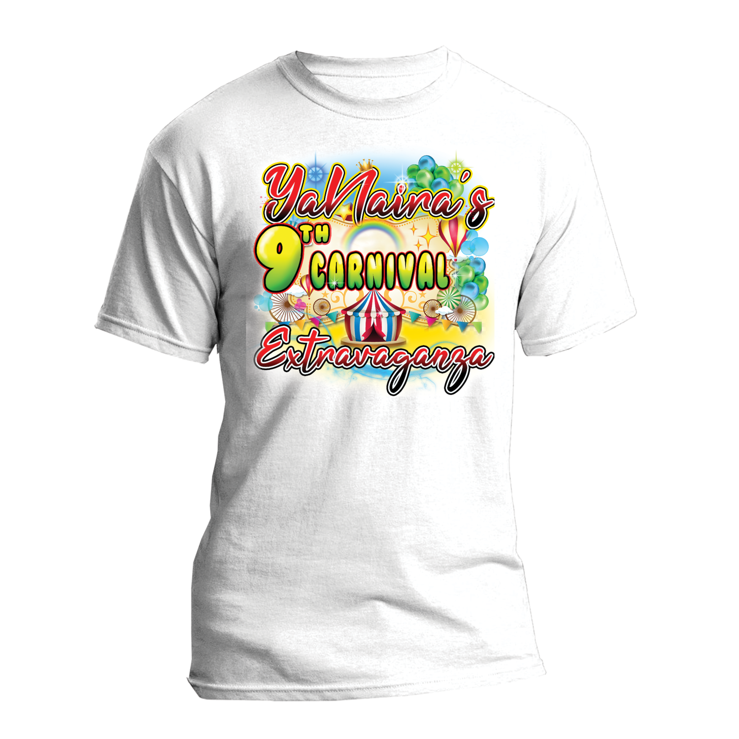 Birthday T-Shirt Carnival Birthday T-Shirt Carnival