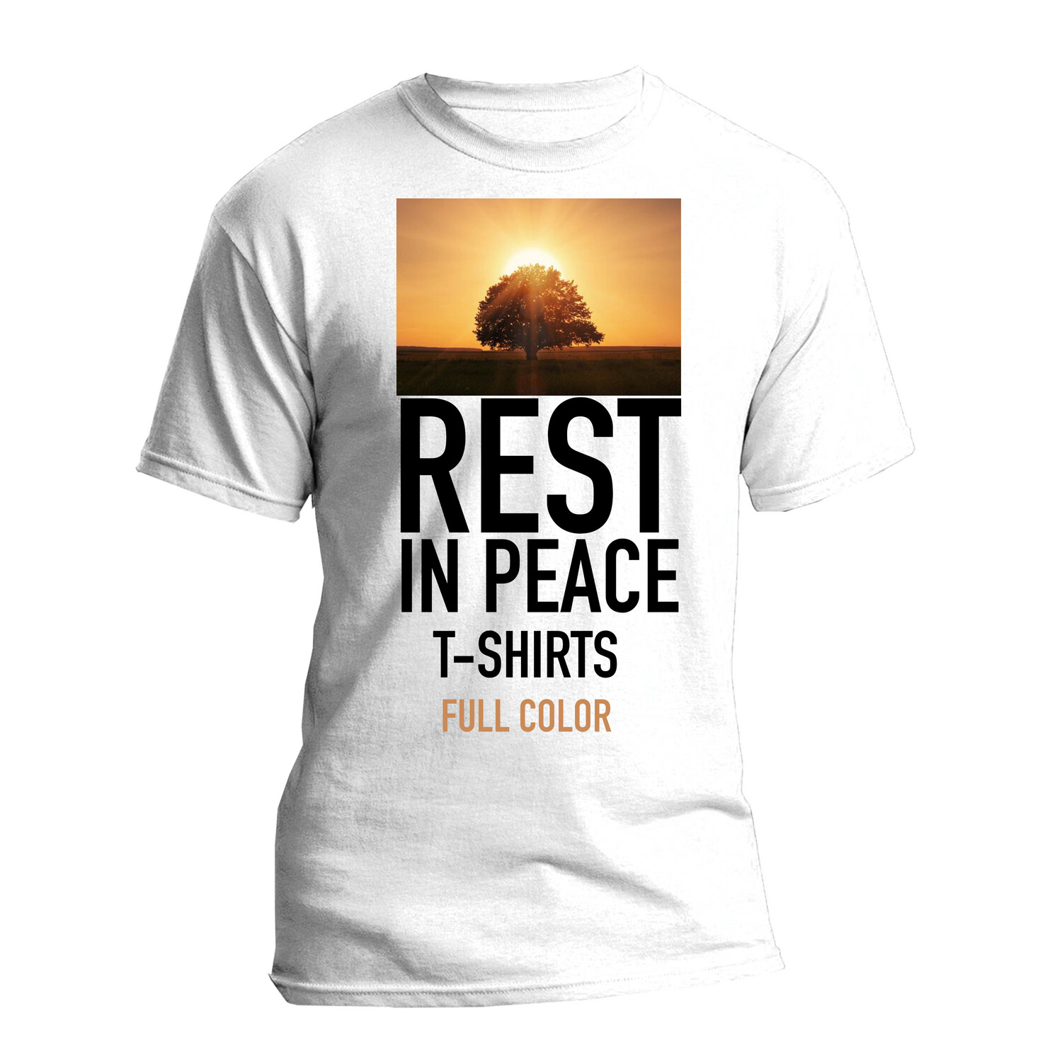 A Custom REST IN PEACE T-Shirt