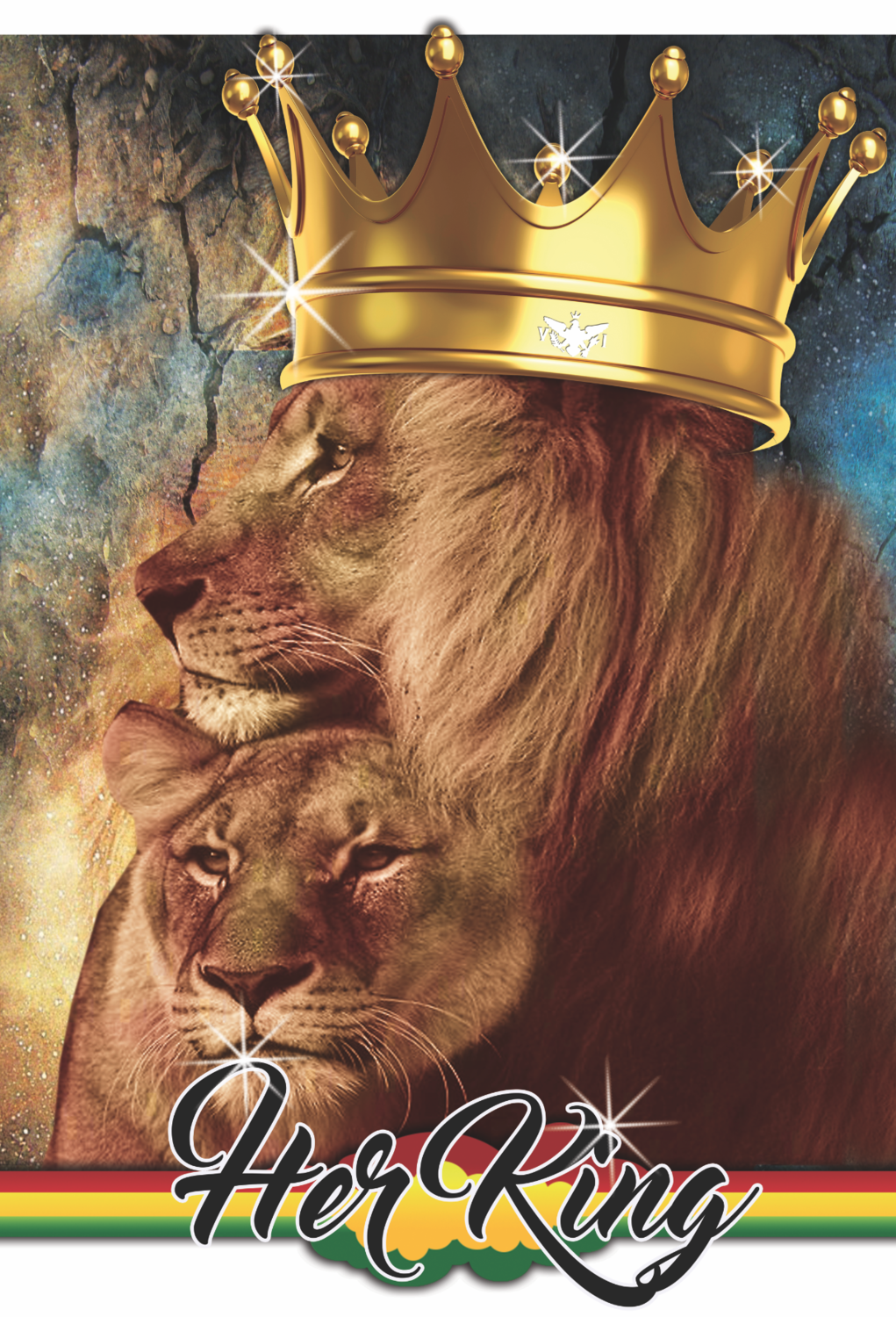 Airbrush Her king Shirt Airbrush Her king Shirt