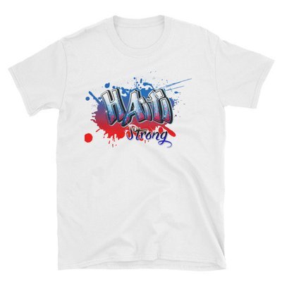 Short-Sleeve Unisex T-Shirt-HAITI STRONG