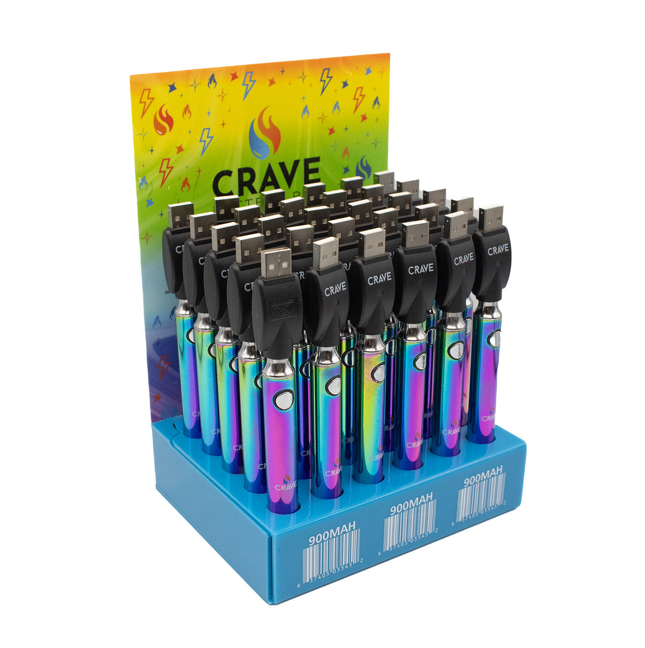 Crave Battery 30Ct - MIG Distro - Wholesale for Smoke Shop, Dispensaries,  Gas Stations, and Convenience Stores