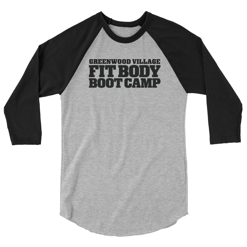 Unisex 3/4 Length Baseball Tee