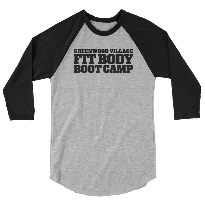 Unisex 3/4 Length Baseball Tee